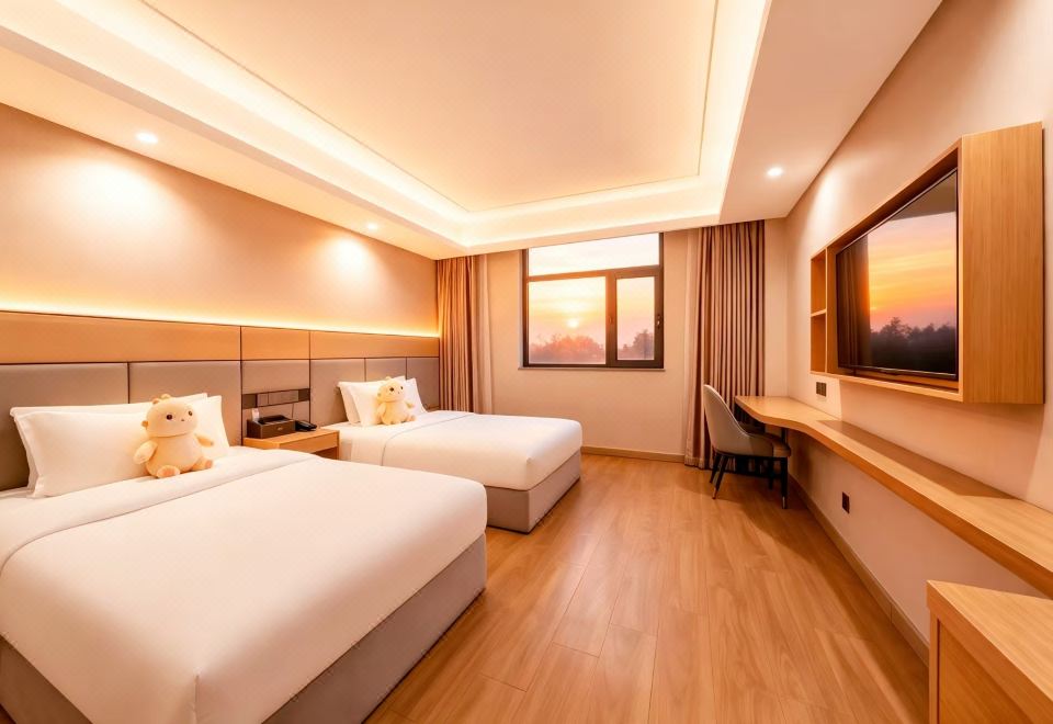 KOULING Hotel Beijing Donggaodi — Twin Room